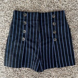 Derek Lam 10 Crosby button front shorts size 4 NWOT
